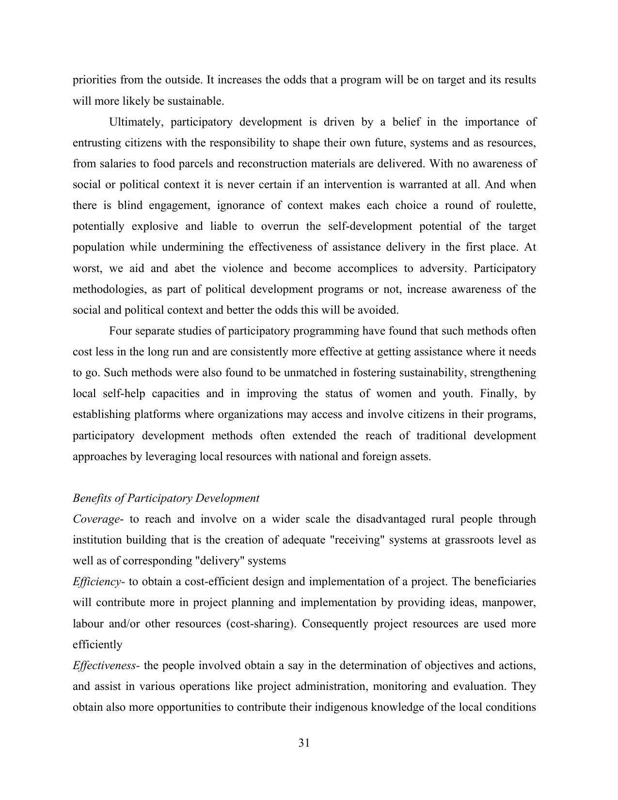 BBM Development Studies Module — page 35 of 76
